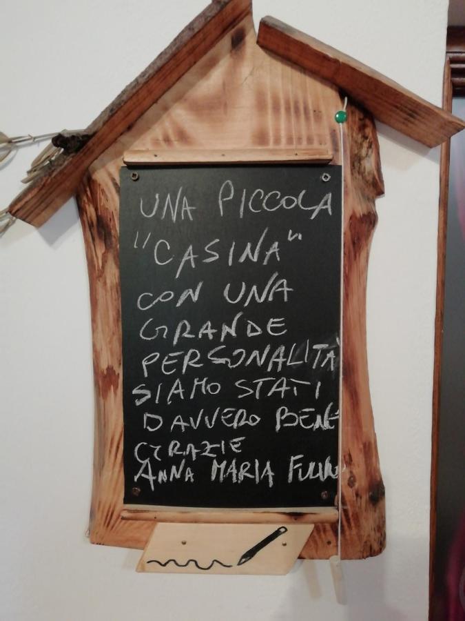 La Casina Leilighet Stia Eksteriør bilde